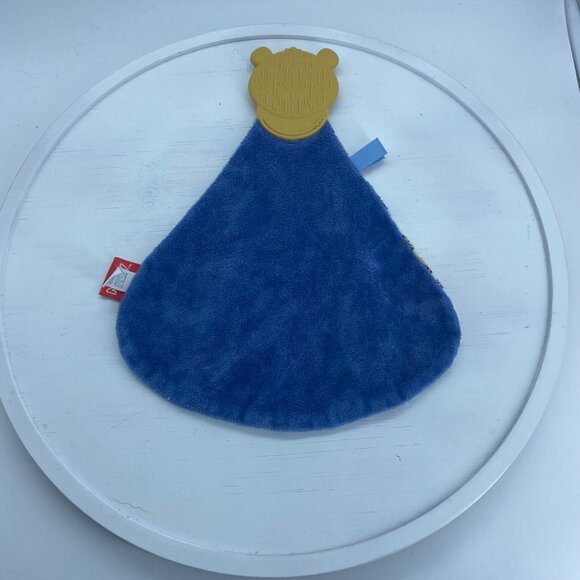 Nuby Baby Teething Bib Bear Design Cotton Absorbent Fabric Infant Toddler 10" - Picture 5 of 6